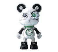 BlocteckToy Rompecabezas de metal 3D, oso de violencia mecánico, animales steampunk 3D, kit de modelo de rompecabezas de metal, decoración del hogar, regalos de cumpleaños de Navidad para adultos y