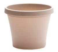 Bloem Terra Pot Planter 14 Pebble Stone Beige Durable Resin Pot for Indoor and Outdoor Use Gardening 5 Gallon Capacity