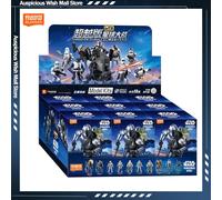 Bloques de construcción originales de Star Wars de la marca BLOKEES, modelo Beyond Lite 1, juguete de anime y dibujos animados, adorno para escritorio, regalo para las fiestas. End box of 9pcs