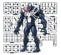 BLOKEES Champion Class - Marvel Rivals - Venom - Kit de modelo de 185 piezas - 6 pulgadas - 90 puntos de articulación - Requiere montaje - Sin herramientas - Sin corte - Sin pegamento - Sin pintura