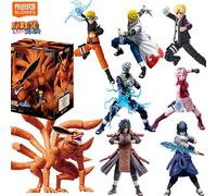 Blokees Figuras de Acción de Naruto, Juguetes de Uzumaki Boruto, Modelo de Ensamblaje de Uzumaki Naruto Kurama, Adornos de Anime de Clase Campeón, Regalo Uzumaki Boruto