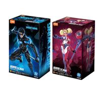 Blokees DC Heroes Harley Quinn Figura Coleccionable de Bloques Clase Campeona, Juguete para Exhibición en Escritorio, Regalo para Coleccionistas Adultos A1 Nightwing