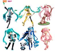 Figura de Acción Original Blokees Hatsune Miku, Modelo Ensamblado de Sakura Miku, Muñeca Articulada de PVC, Juguete Coleccionable de Anime, Regalo de Cumpleaños WITH YOU