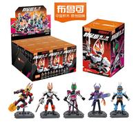 Blokees Kamen Rider Figura de Acción 9 Piezas sin Repetición Figura de Anime Juguetes de PVC Muñecas Figuras de Colección Regalo Random box