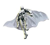 BLOKEES - Marvel Rivals - Moon Knight - Kit de modelo - Requiere montaje - Sin herramientas - Sin corte - Sin pegamento - Sin pintura - 14+