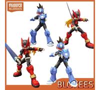 Figura de Acción Blokees Mega Man ZERO Shooting Star Rockma Champion Class, Modelo Ensamblado, Coleccionable, Regalo, Juguetes A