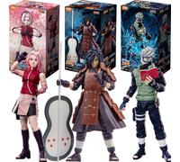BLOKEES Original NARUTO Uchiha Madara Kakashi Sakura Minato Serie CHAMPION CLASS Figuras de Acción Originales Ensambladas Modelo de Juguete Kakashi