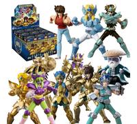 Blokees Saint Seiya Galaxy V2 figuras de Anime ensamblaje de bloques de construcción de partículas pequeñas DIY rompecabezas juguete modelo regalo de cumpleaños para niños random 1pc