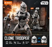 Blokees Star Wars Champion Class Anakin Skywalker, Kits de Modelos, Figura de Acción Coleccionable para Fanáticos de Star Wars, Colección para Exhibición G 2-Pack Combo