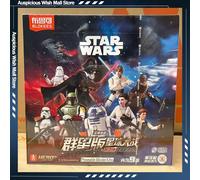 Blokees Star Wars Caja Sorpresa Darth Vader Stormtroopers Figura de Anime Coleccionable de Modelo de Ensamblaje Articulado Regalo Random 3PCS