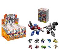 BLOKEES Transformers Defender versión 01 Shattered Alliance, Juego de 12 Unidades para niños a Partir de 12 años, Robot de 5,5 cm con 14 articulaciones móviles, Metal, Modelos Sorpresa