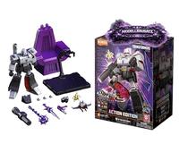 BLOKEES Transformers G1 Megatron Action Edition 02 - Kit de Modelo para niños a Partir de 12 años, Robot de 18 cm con 45 articulaciones móviles, función de luz, Juego de Accesorios con Trono, Modelo