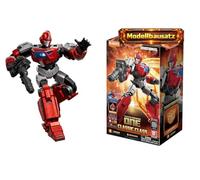 BLOKEES - Transformers Ironhide 19 - Kit de Modelo para niños a Partir de 12 años, Robot de 12,3 cm con función de luz, 20 Elementos móviles, Sistema de fijación sin Pegamento, Accesorios y vehículo