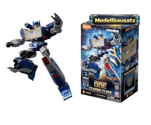 BLOKEES - Transformers Soundwave 17 - Kit de Modelo para niños a Partir de 12 años, Robot de 12,5 cm con función de luz, 20 Elementos móviles, Sistema de Ranuras sin Pegamento, Accesorios y Soporte