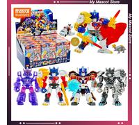 Blokees Transformers Versión Defensor 7 Caja Sorpresa Beast Wars Optimus Prime Figura de Acción Adorno Bloques Modelo Juguete Regalo Random box