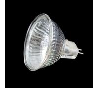 BLOMDE Bulbo de halógeno MR16, 24V 20W 35W 50W GU5.3 Base, Dimmable, con cubierta de vidrio transparente, utilizada para paisaje, luces de pista 24V50W10pcs