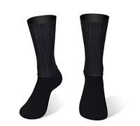 BLOMDE Calcetines Calcetines Deportivos Antideslizantes De Silicona Para Verano Aero White Line-Negro_S 35-39