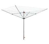 Blome Alustar XL - Tendedero para lavandería (40 m, incluye casquillo de suelo), diseño de araña
