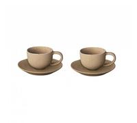 blomus 2 Tazas para café espresso Kumi con plato 6 cl Fungi