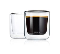 blomus 2 Vasos de café Nero isolerande transparente