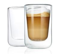 blomus 2 Vasos de cappucino Nero isolerande transparente