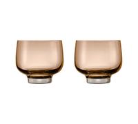 blomus 2 Vasos Flow 22 cl Coffee
