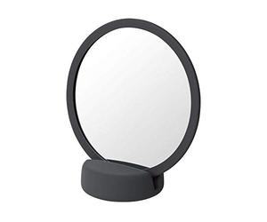 Blomus 69160 - Espejo cosmético (magnético, 17 x 9 x 18,5 cm), Color Gris