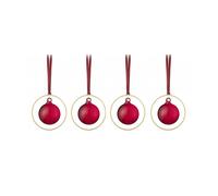blomus Bolas de Navidad KITAI 8.5 cm 4 unidades Port