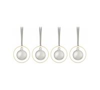 blomus Bolas de Navidad KITAI 8.5 cm 4 unidades Smoke