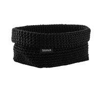 blomus Cesta textil TelaL 12x20 cm negro