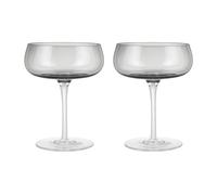 blomus Copa de champán Belo coupe 20 cl 2 unidades Smoke