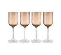 blomus Copas de vino Fuumi 31 cl 4-pack Café-claro
