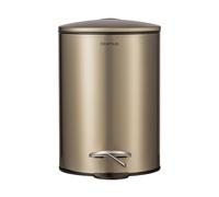 blomus Cubo de pedal Tubo 3 L Brass