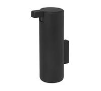 Blomus Dispensador de jabón con Soporte de Pared Modo, dispensador dosificador de jabón, Acero Recubierto de Titanio, Goma, plástico, Negro, 165 ml, 6