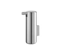 blomus Dispensador de jabón MODO con soporte de pared | acero inoxidable pulido | 165 ml | 5,5 L x 9 W x 16 H cm | Dispensador de jabón de mano de acero inoxidable pulido | Dispensador de jabón