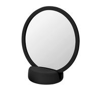 blomus Espejo de mesa Sono Vanity Ø17 cm negro