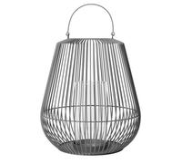 blomus Farol para velas Nidea M 61.5 cm Steel gray (gris oscuro)