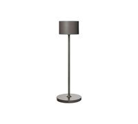 Blomus - Farol Portable Lámpara de Sobremesa Burned Metal/Metallic