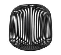 blomus Farol portavelas Lito Ø27 cm Negro