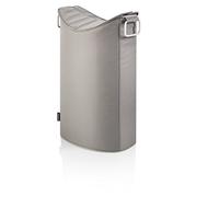 Blomus Frisco-Cubo de lavandería, Tela, marrón Topo, Estándar