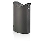 blomus Frisco-Cubo de lavandería, Tela, Gris, 42 x 66.5 x 66.5 cm