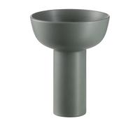 blomus Jarrón para jacintos MIYABI Ø17 cm Duck green