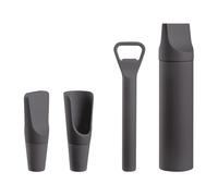 blomus Juego de 4 accesorios para vino Ilo Magnet