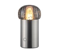 blomus Lámpara LED Iris 18 cm Silver Metal