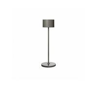 blomus Lámpara móvil LED Farol 33 cm Burned Metal