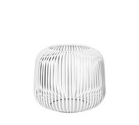 Blomus Lito - Farolillo de Acero Inoxidable, Color Blanco, tamaño S, 20L x 20 x 17 H cm, decoración para Interiores