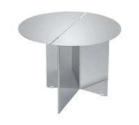 blomus Mesa auxiliar ORU M. Ø50 cm Acero inoxidable pulido