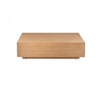blomus Mesa de centro Goba L 100x70x29 cm Oak