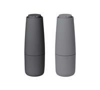 blomus Molinillo de pimienta y sal Salpi plástico Sharkskin-magnet (gris-gris)