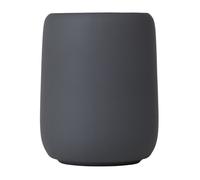 blomus -Sono - Vaso para cepillos de Dientes de cerámica, imán, Soporte para Cepillo de Dientes y Pasta de Dientes, Tacto Suave, Accesorio de baño Exclusivo (A/A/P): 11 x 8,5 x 8,5 cm, imán, 69041